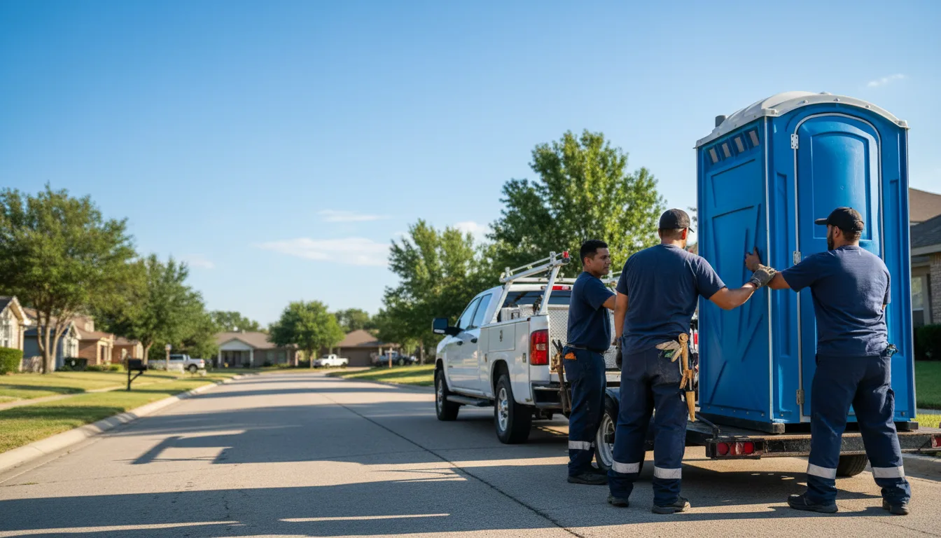 Portable Toilet Rental in Kinder, LA near me